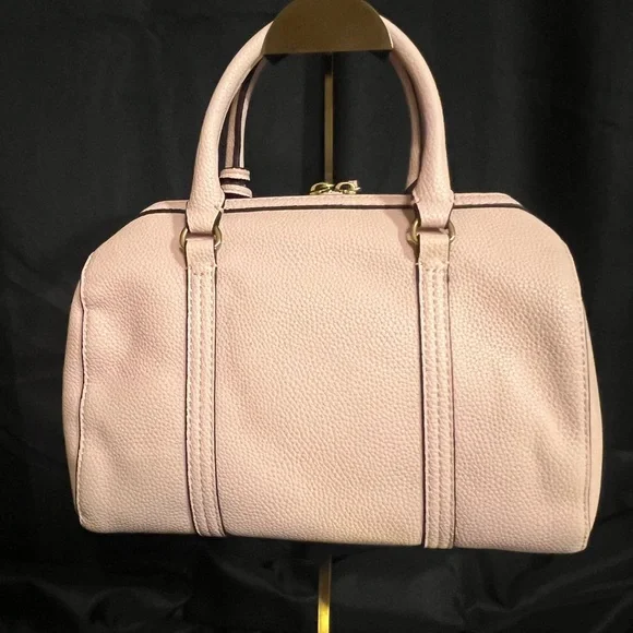 Tory Burch Thea Mini Satchel in Soft Pebbled Pink Leather with Tassels NWT - Picture 6 of 16